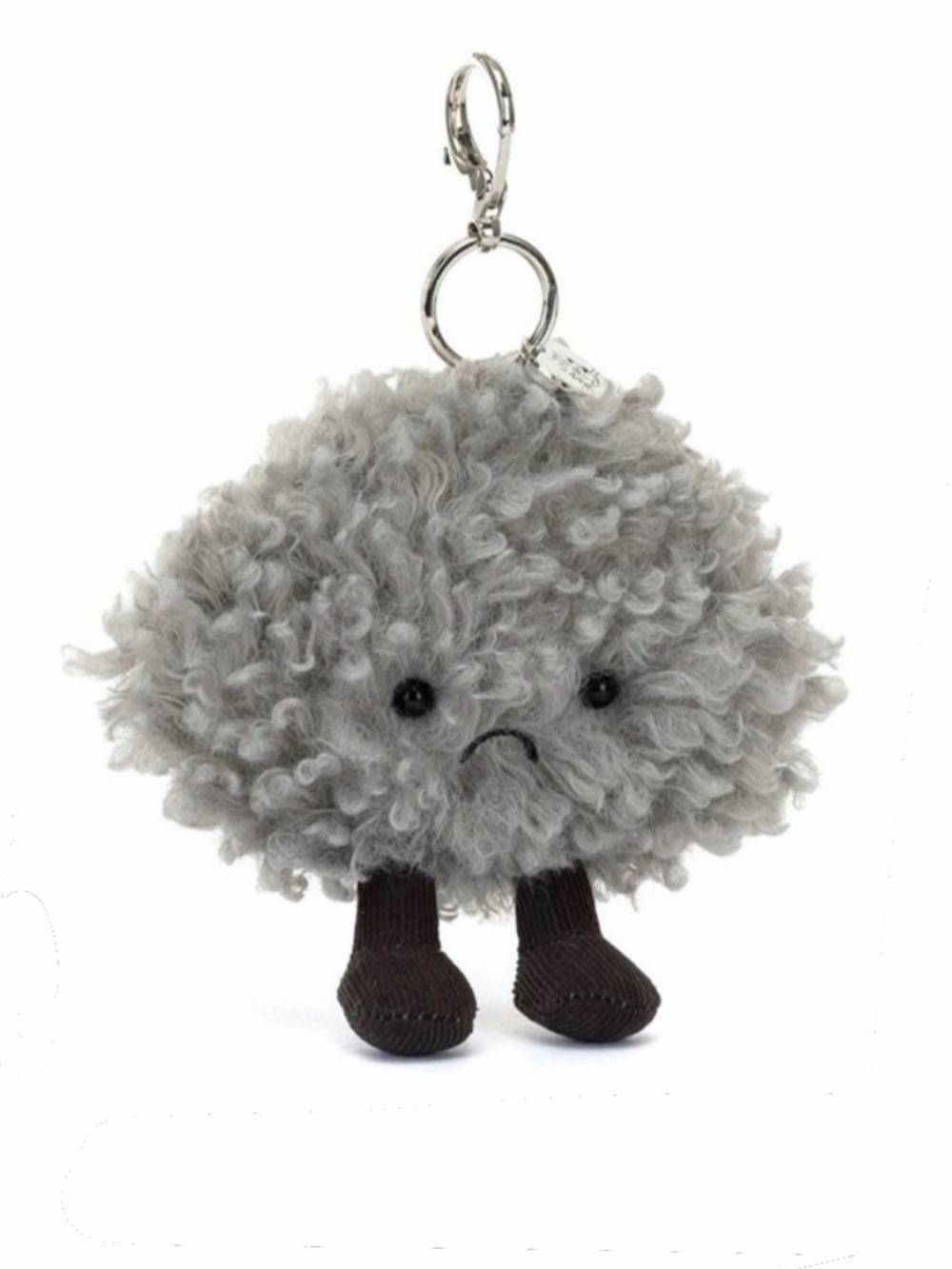 Jellycat Amuseables Storm Cloud Bag Charm Keychain